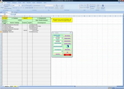 Girokonto Excel